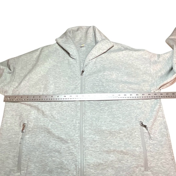 OLD NAVY Long Sleeve Dynamic Fleece Ribbed Performance Jacket Full Zip Sz XL - Picture 6 of 11